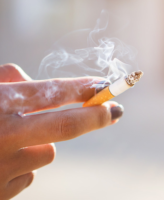 Tabak: De gevolgen voor uw huid